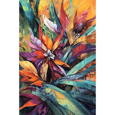 Big Flower Canvas Artist